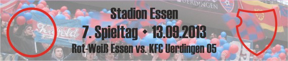 Banner des Spiels vom 7. Spieltag bei Rot-Weiß Essen