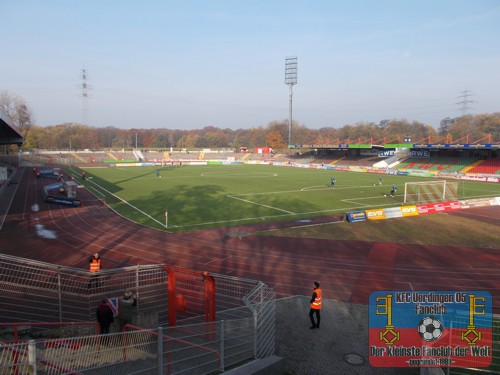 Blick ins Stadion Oberhausen