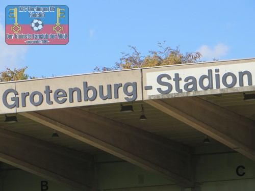 Schriftzug Grotenburg-Stadion