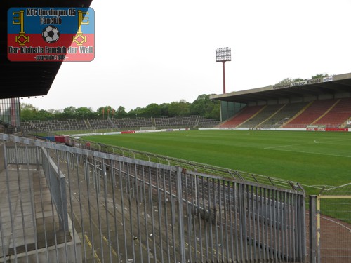 Blick ins Grotenburg-Stadion Krefeld