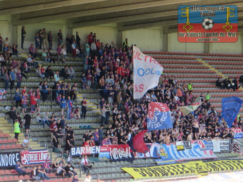 WSV-Fans in der Krefelder Grotenburg