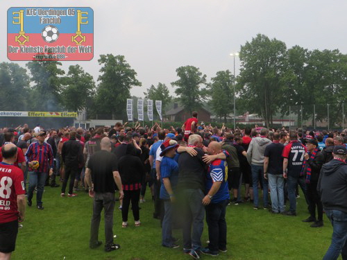 Uerdinger Fans in Wiedenbrück