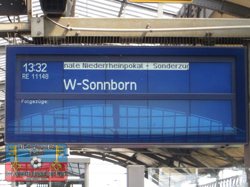 Sonderzug nach Wuppertal
