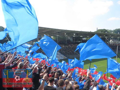 Uerdinger Fans in Wuppertal