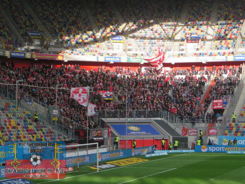 Kaiserslautern-Fans in Düsseldorf